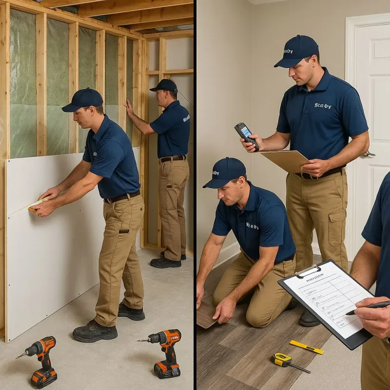 Repairs and Reconstruction process in Oak Trail Shores, TX